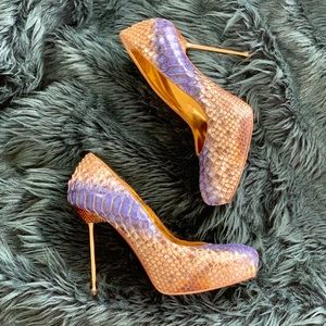 Francesco Sacco Real Python Stilettos